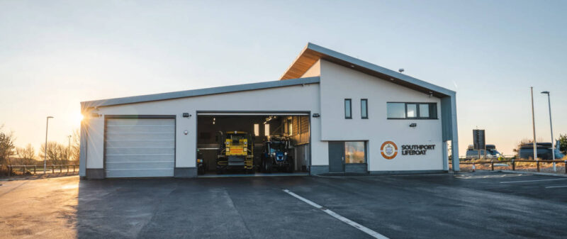 An example of the many independent lifeboat stations - Southport An example of the many independent lifeboat stations - Southport